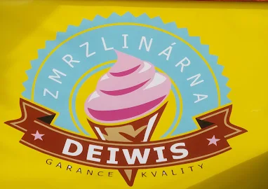 Původní logo zmrzlinárny DEIWIS